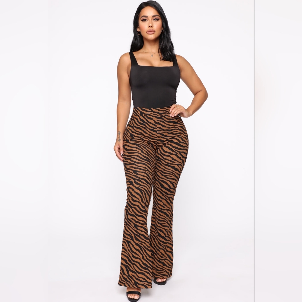 Animal Print Pants